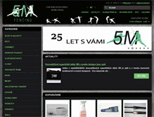 Tablet Screenshot of 5mfencing.com